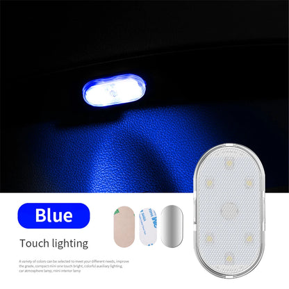 Illuminate Your Ride: Multi-Color Wireless LED Touch Light for Car Interior