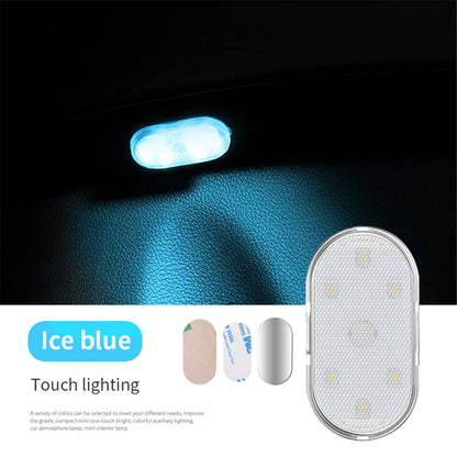 Illuminate Your Ride: Multi-Color Wireless LED Touch Light for Car Interior